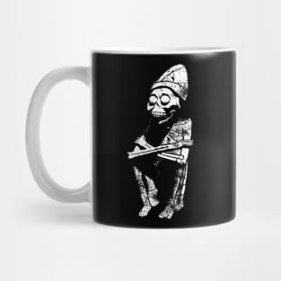 Aztec God of Death skeleton. Mictlantecuhtli Mug